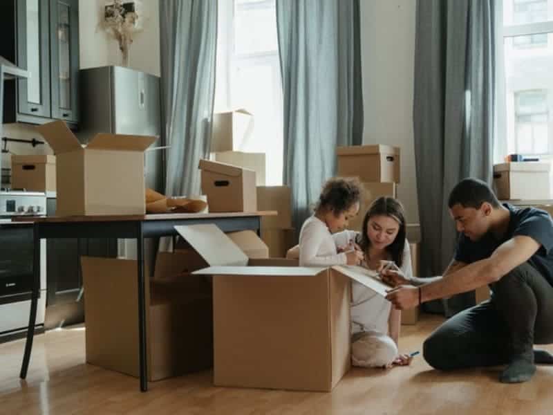 gérer stress enfants déménagement