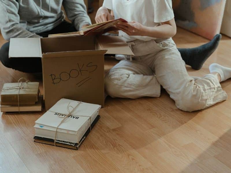 déballer ses cartons et aménagement