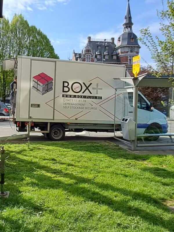 Déménagement sur mesure à Liège Box Plus 